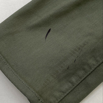 Green High Rise Skinny Leg Jeans