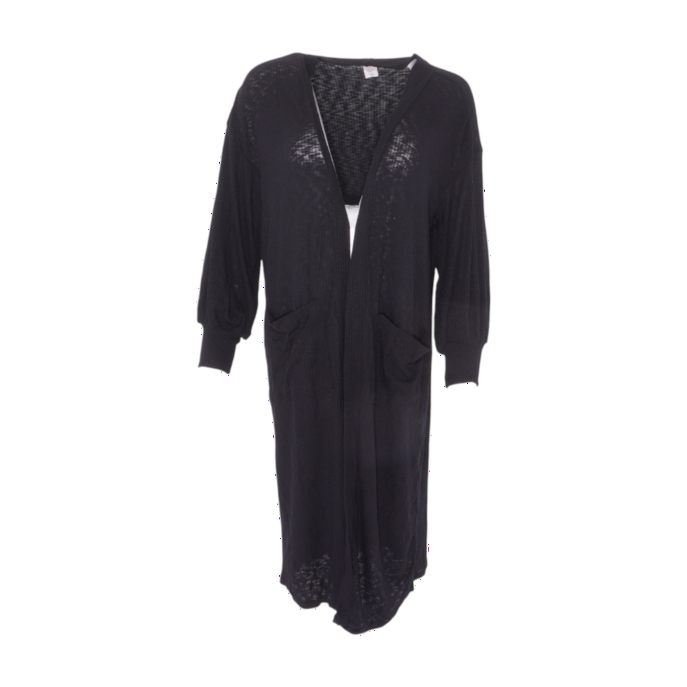 Black Cardigan Sweater