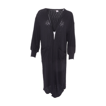 Black Cardigan Sweater