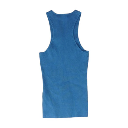 Teal Solid Tank Knit Top