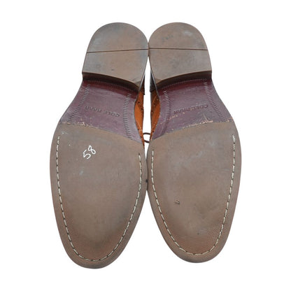 Tan Leather Derby/oxford Dress Shoes
