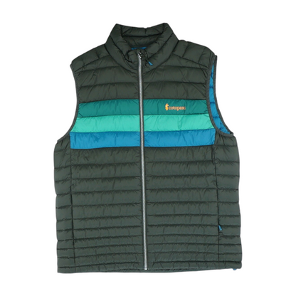Green Color Block Vest
