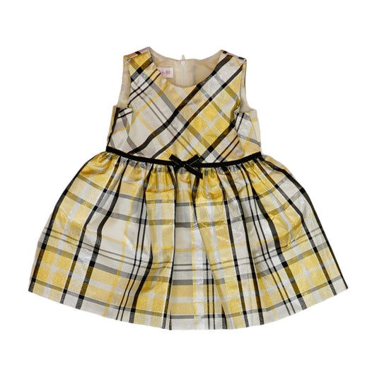 Multi Plaid Midi Dress