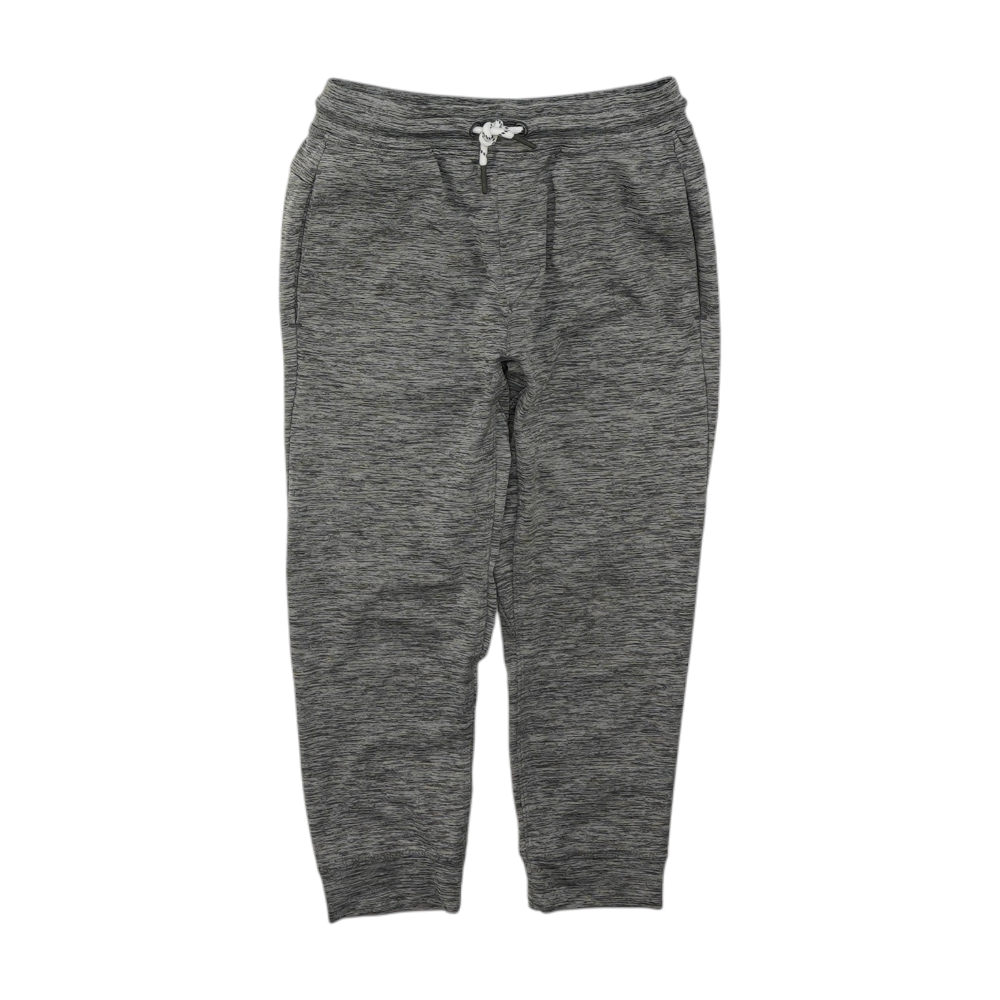 Gray Print Active Pants