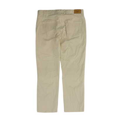 Beige Regular Pants