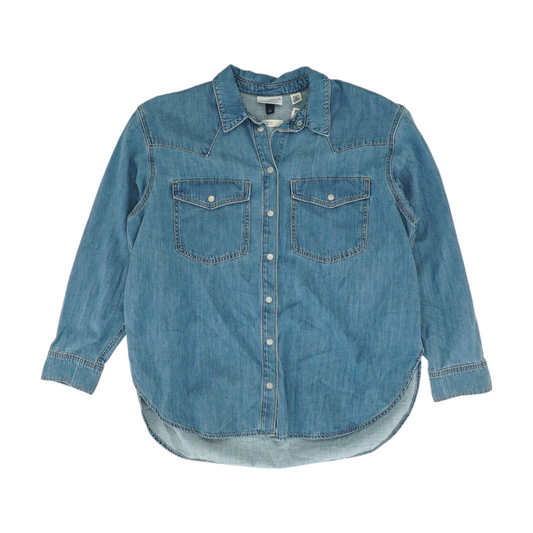 Blue Button Down