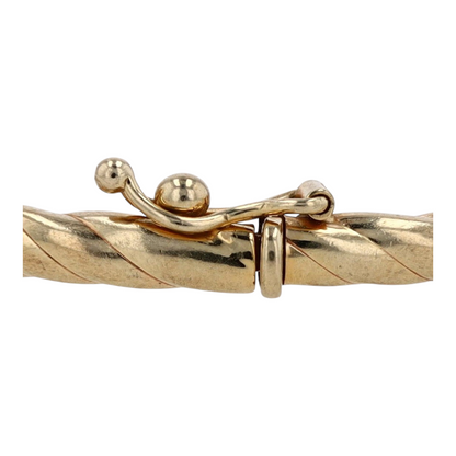 14K Yellow Gold Bangle Bracelet