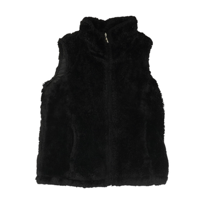 Black Solid Active Vest