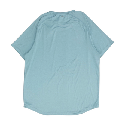 Blue Solid Active T-Shirt
