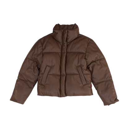 Brown Solid Jacket