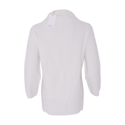 White Cardigan Sweater