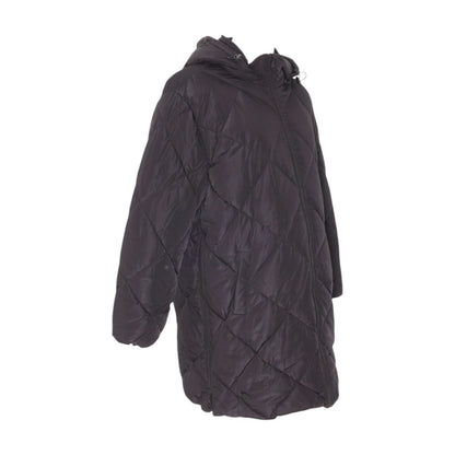Black Maternity Puffer Coat