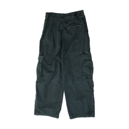 Gray Check Relaxed Pants