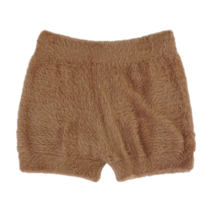 Brown Solid Pajama Bottom