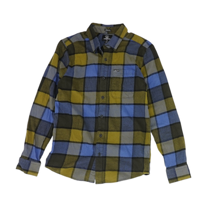 Green Check Flannel Button Down