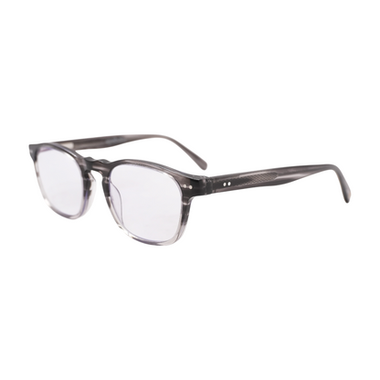 Gray Old Sport Round Prescription Eyewear