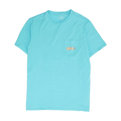 Blue Solid T-Shirt
