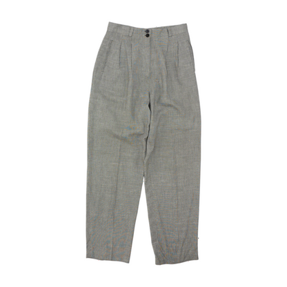 Gray Print Pants