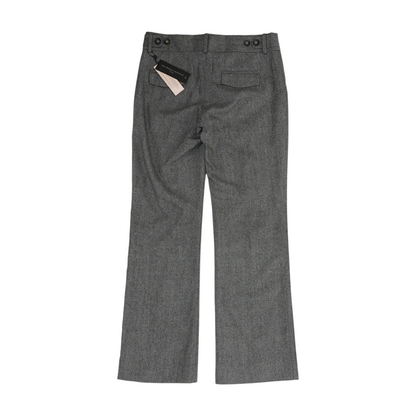 Gray Petite Abstract Pants