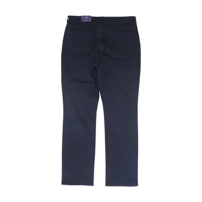 Black Petite Straight Jeans