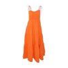 WAYF Orange Midi Dress – Image 1