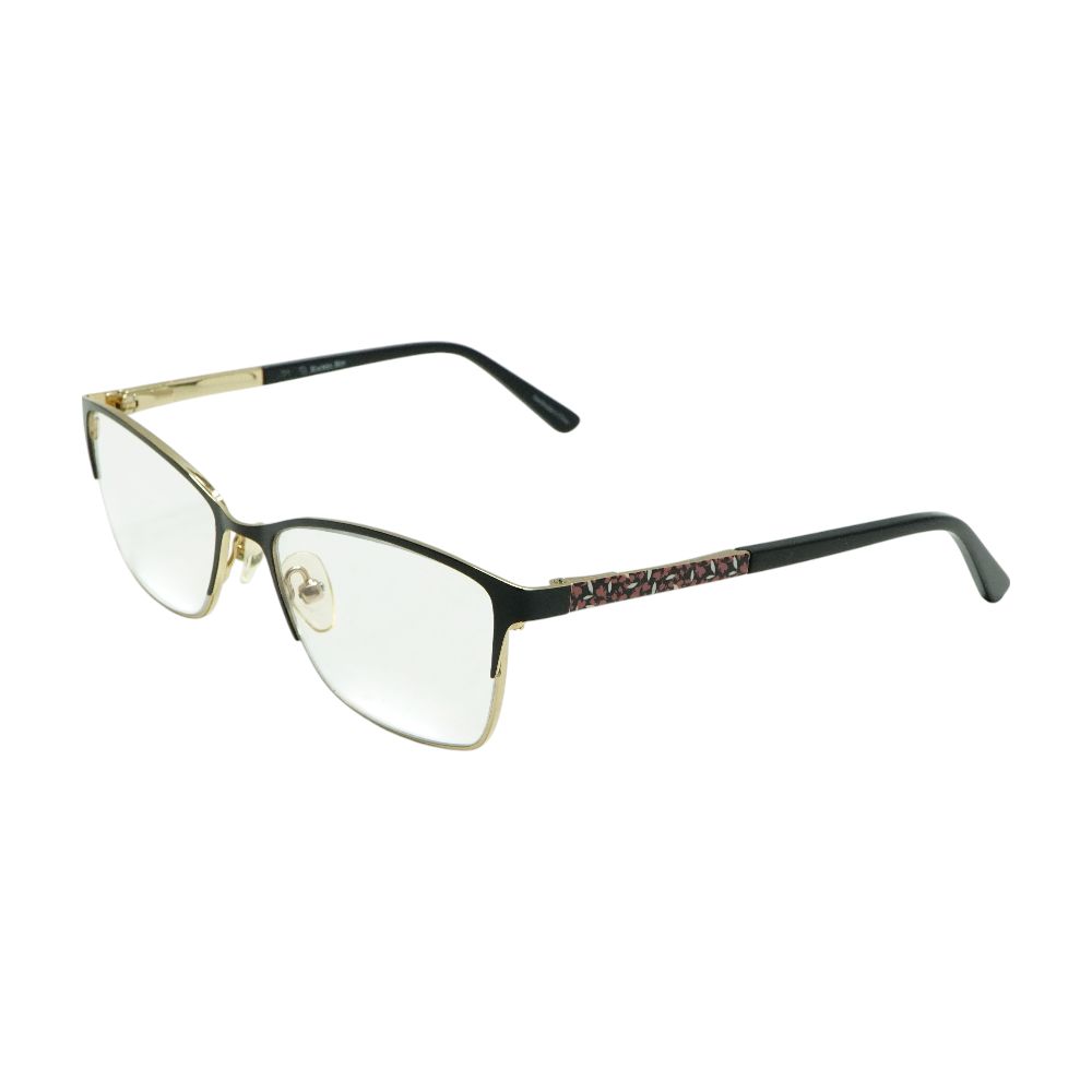 Black Bliss Square Eyeglasses FRAMES ONLY – Unclaimed Baggage