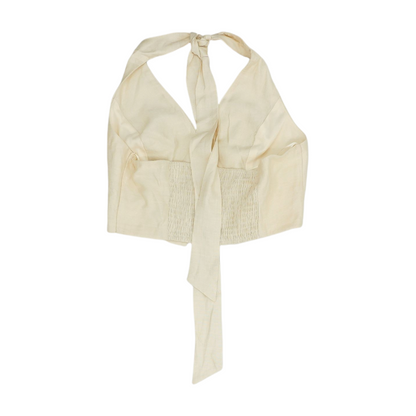 Beige Button Down