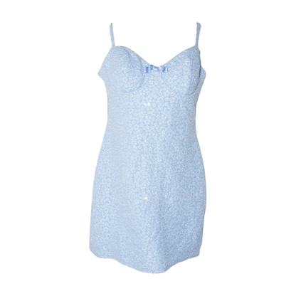 Blue Mini Dress