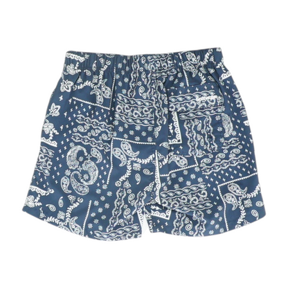 Navy Paisley Swim Bottom