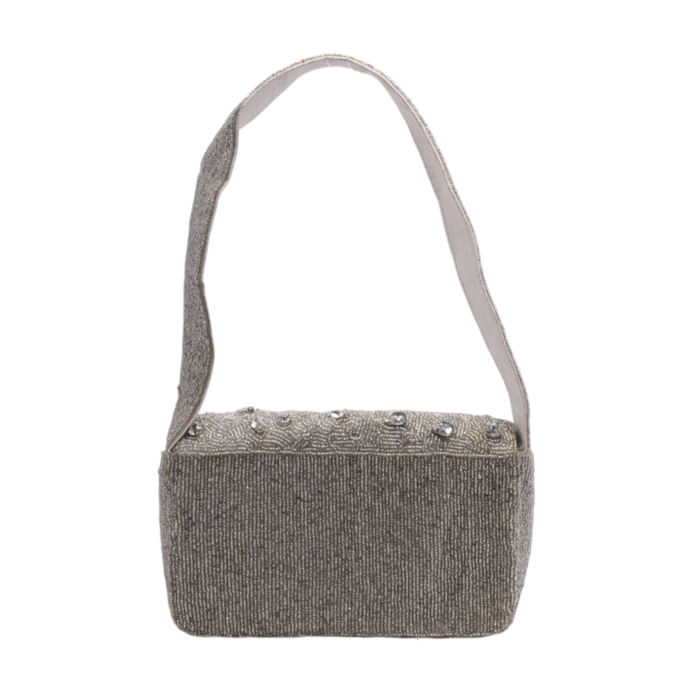 Silver Shoulder Bag
