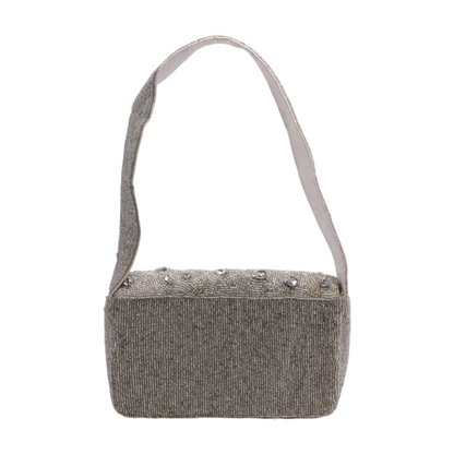 Silver Shoulder Bag