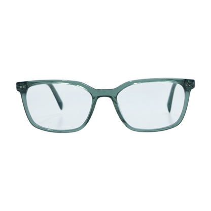 Green WEATHERS W 712 Square Prescription Eyewear