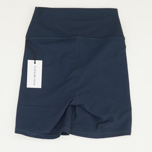 Hover WeWoreWhat Navy Solid Active Shorts – Image 2
