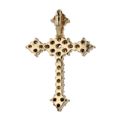 3/4 ctw 14K Yellow Gold Diamond Pendant