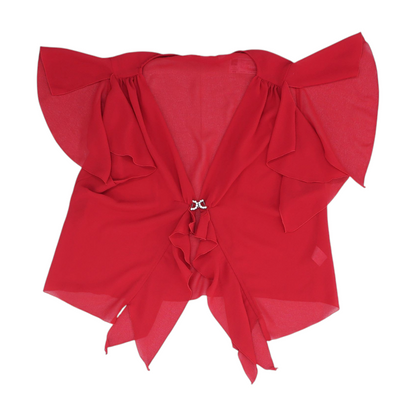 Vintage Red Blouse