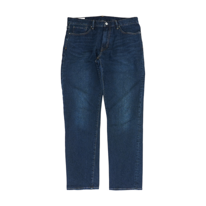 Navy Straight Jeans