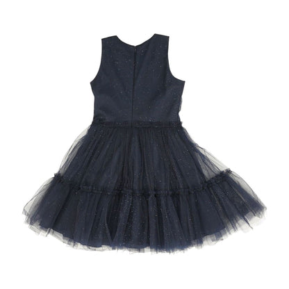 Navy Solid Dress