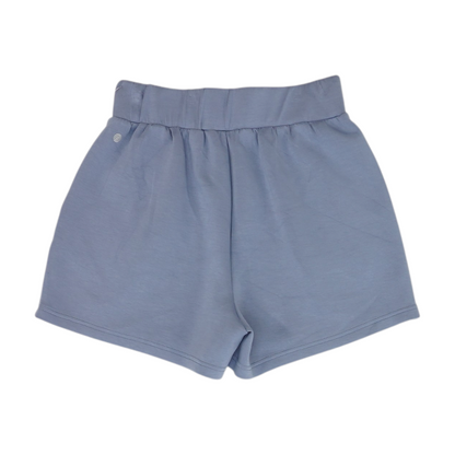 Blue Solid Active Shorts