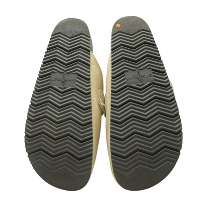 Cream Slip-On Flats