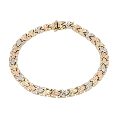 14K Yellow Gold Chain Bracelet