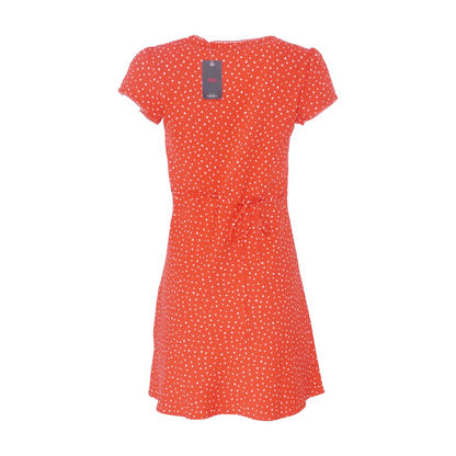 Red Polka Dot Mini Dress