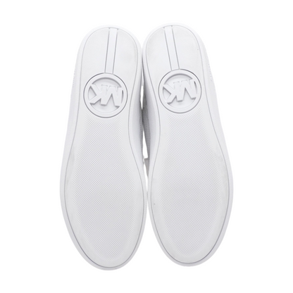 White Low-Top Athletic Shoes