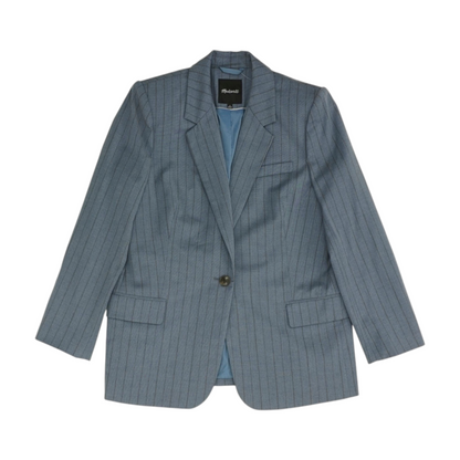 Blue Striped Blazer