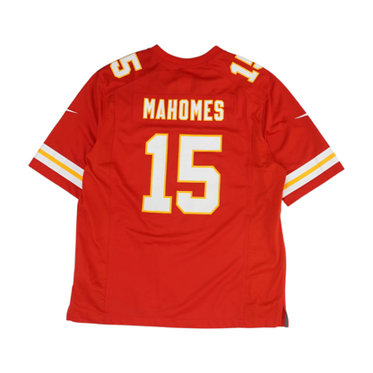 Men's Red Kansas City Chiefs Short Sleeve Jersey