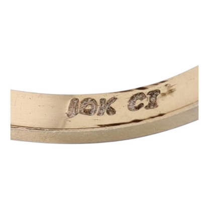 1/10 ctw 10K Yellow Gold Diamond Fashion Ring