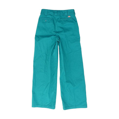 Blue Solid Pants