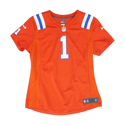 Men's Red New England Patriots Short Sleeve Jersey