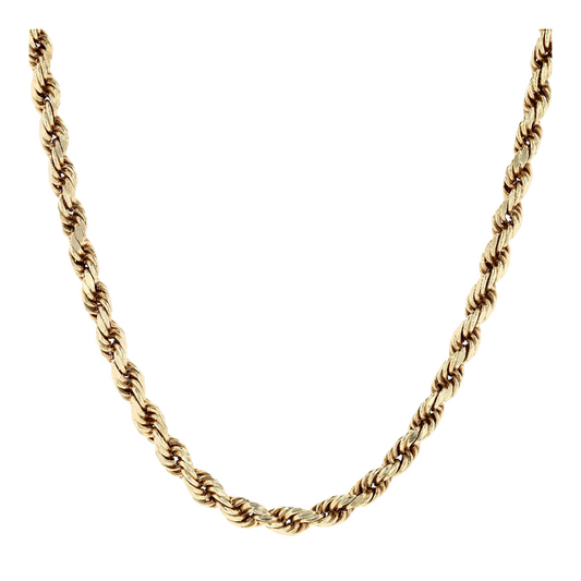 10K Yellow Gold Chain Necklace