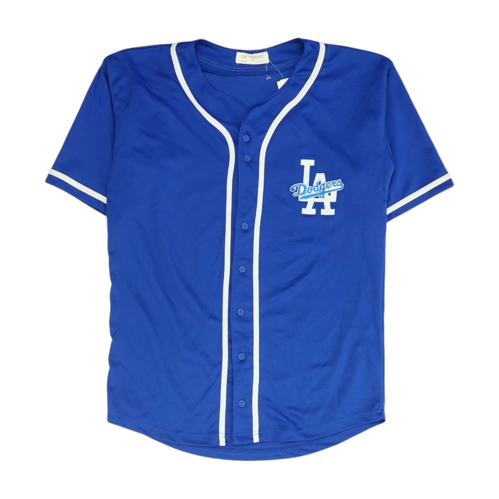Men's Blue Los Angeles Dodgers Short Sleeve Jersey