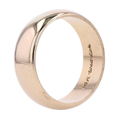 14K Yellow Gold Band Ring